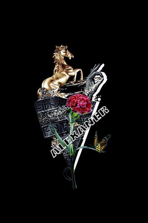 男装花卉印花华亿平台图片