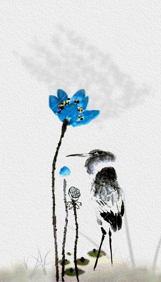 中国风印花华亿平台图片