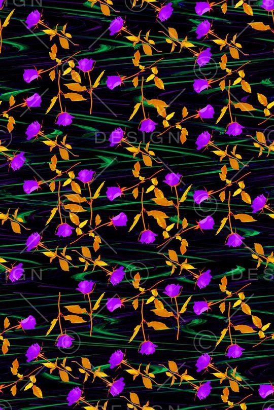 小碎花印花华亿平台图片