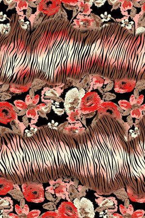 日韩风印花华亿平台图片