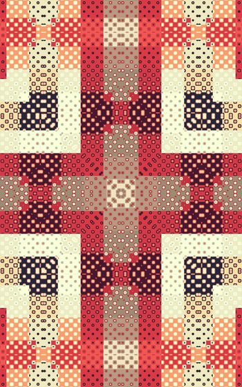 几何印花华亿平台图片