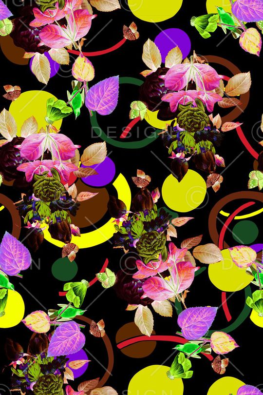 花朵印花华亿平台图片