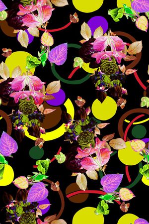 花朵印花华亿平台图片