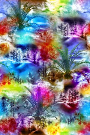 抽象印花华亿平台图片