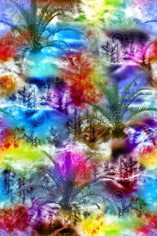 抽象印花华亿平台图片