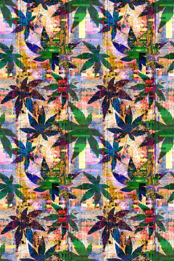 595874-花艺坊斑驳树叶纹理