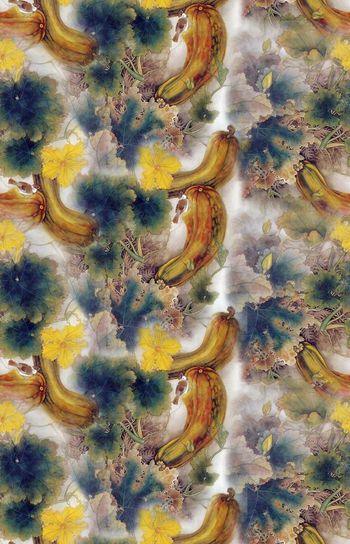 595910-国画彩墨南瓜时尚创意