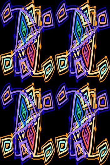 595912-手绘点线面组合