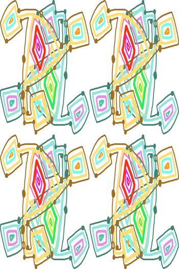 595914-手绘点线面组合