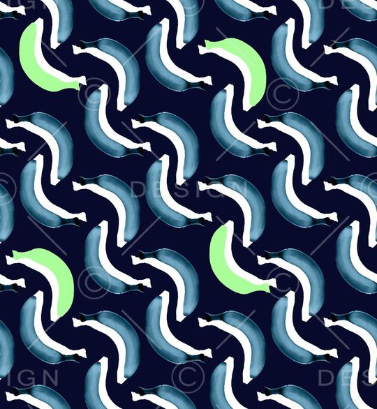 香蕉印花华亿平台图片