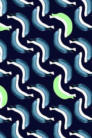 香蕉印花华亿平台图片