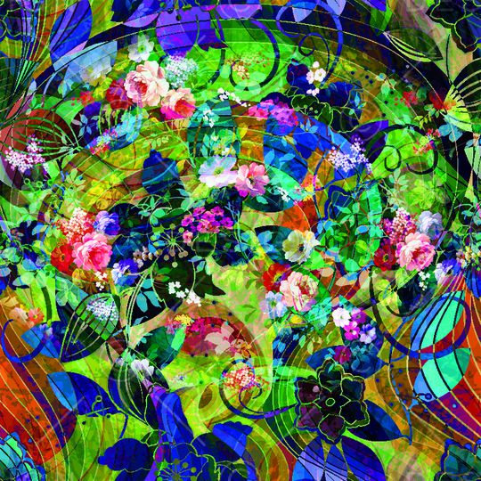 乱花印花华亿平台图片