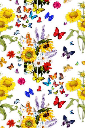 花鸟印花华亿平台图片