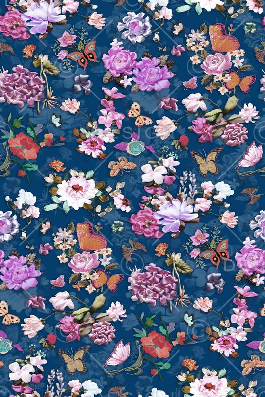 花鸟印花华亿平台图片