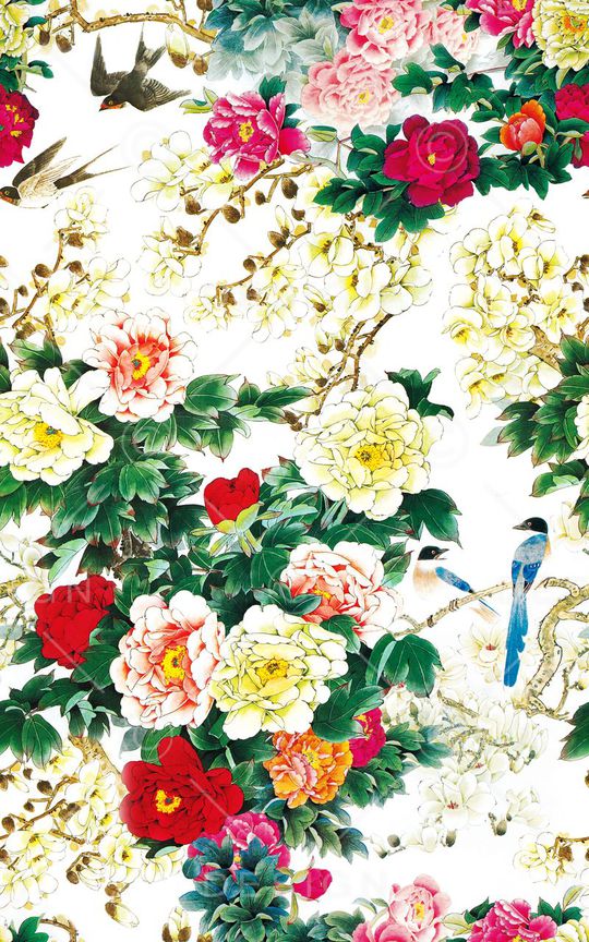 花朵印花华亿平台图片