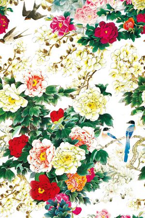 花朵印花华亿平台图片