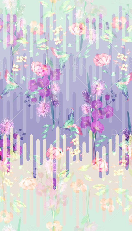 清新印花华亿平台图片