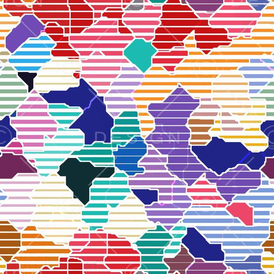 条纹印花华亿平台图片