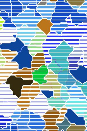 条纹印花华亿平台图片