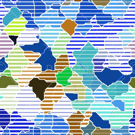 条纹印花华亿平台图片