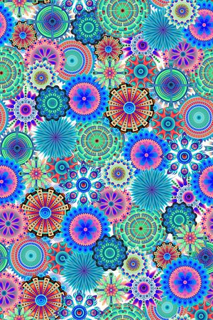 民族风印花华亿平台图片