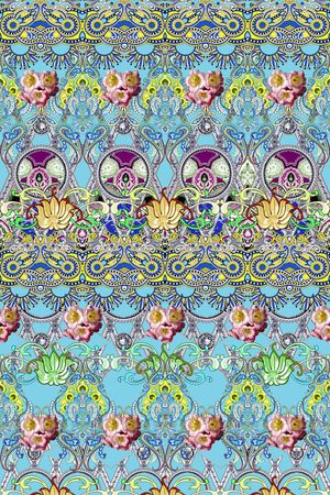 民族风印花华亿平台图片