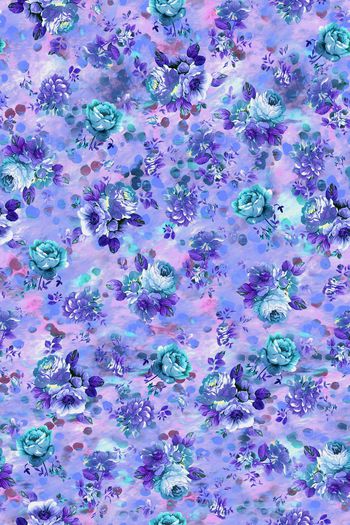 596259-春夏田园油画碎花