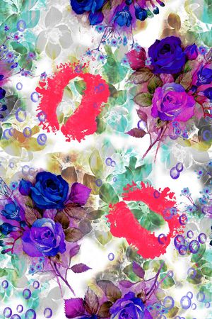 时尚印花华亿平台图片