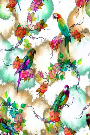 时尚印花华亿平台图片