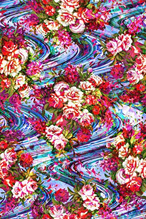 绣花印花华亿平台图片