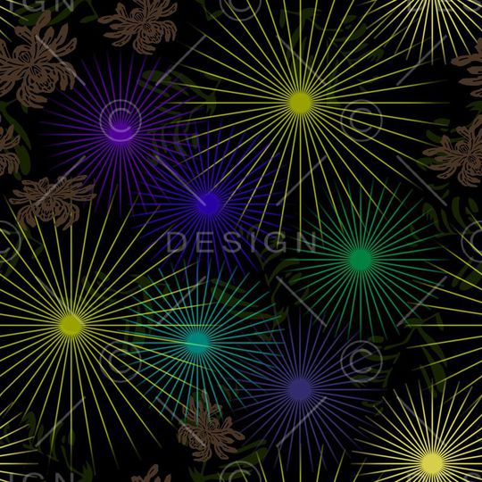 抽象印花华亿平台图片