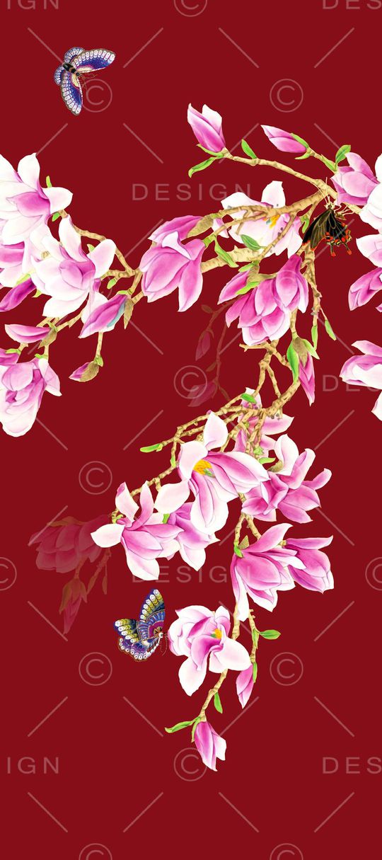 中国风印花华亿平台图片