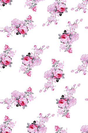 玫瑰印花华亿平台图片