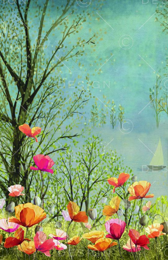 树林印花华亿平台图片