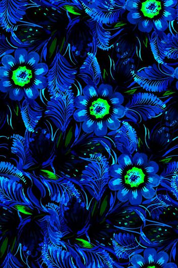 596420-大花树叶植物花朵花卉