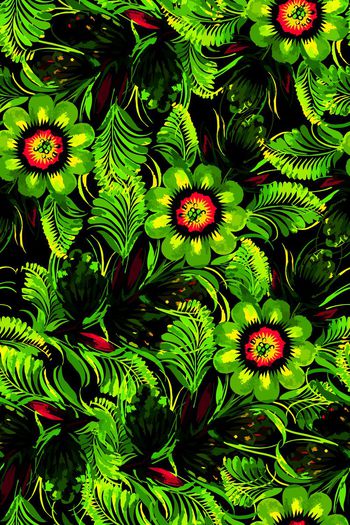 596422-大花树叶植物花朵花卉