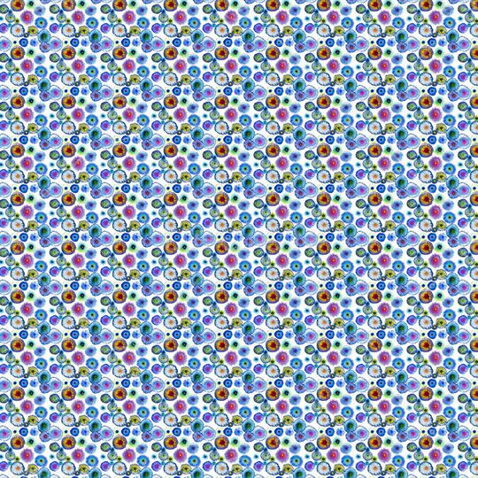 热带水母印花华亿平台图片