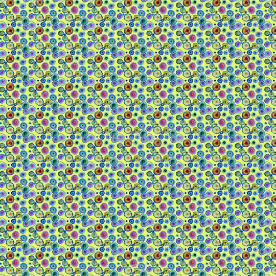 热带水母印花华亿平台图片