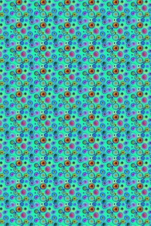 热带水母印花华亿平台图片