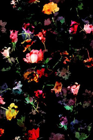 复古印花华亿平台图片