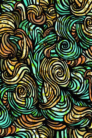 卷草纹印花华亿平台图片