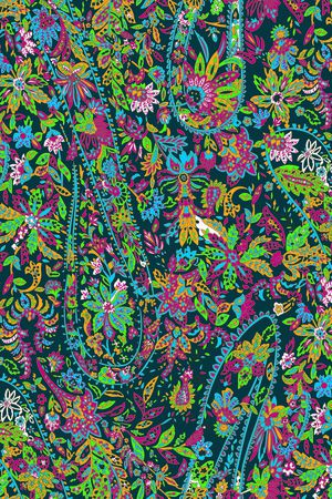 腰果花印花华亿平台图片