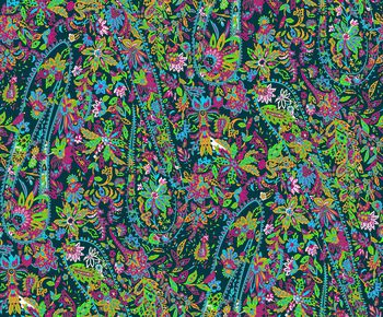 腰果花印花华亿平台图片