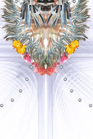 分形印花华亿平台图片