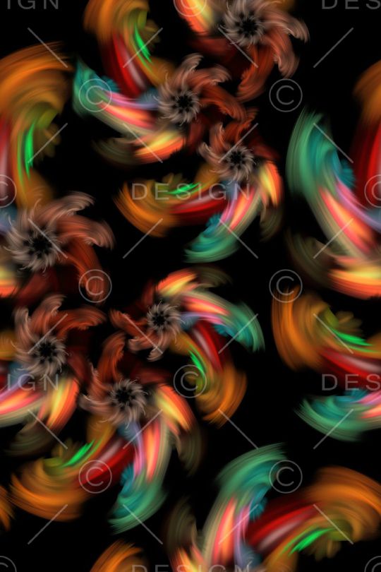 分形印花华亿平台图片