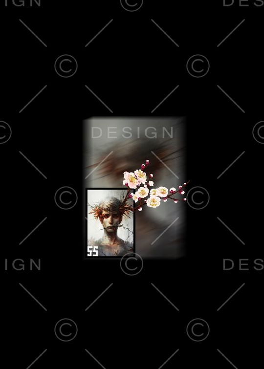 人物印花华亿平台图片