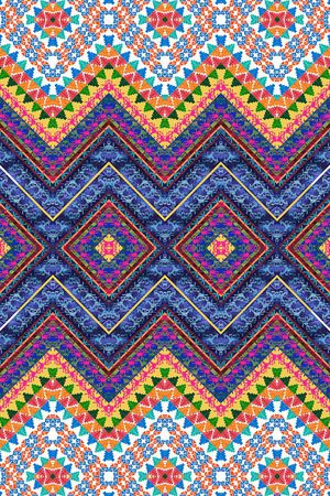 不规则几何印花华亿平台图片