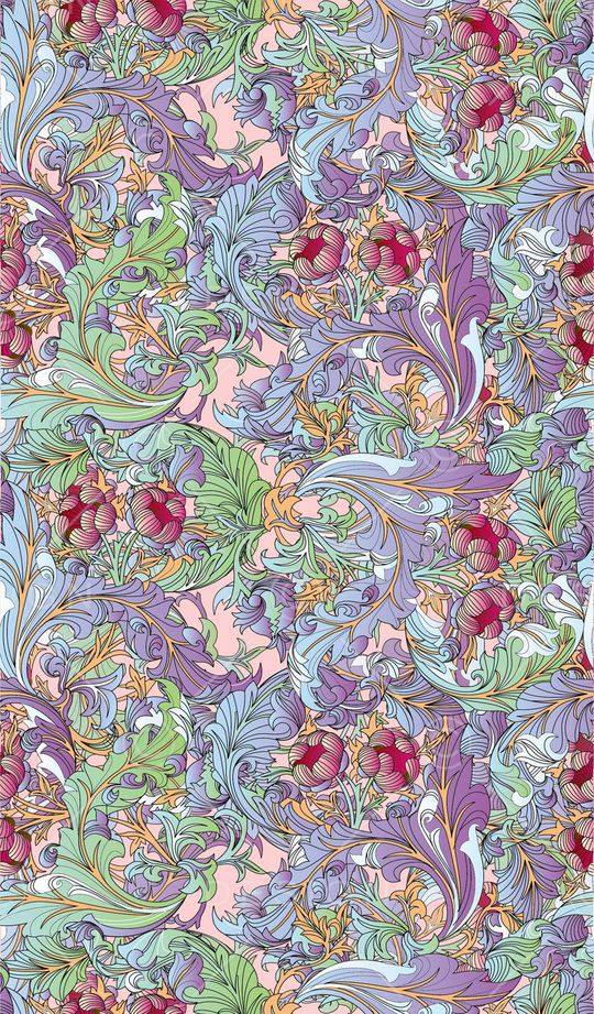 欧式宫廷印花华亿平台图片