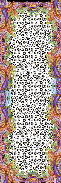 几何格子印花华亿平台图片