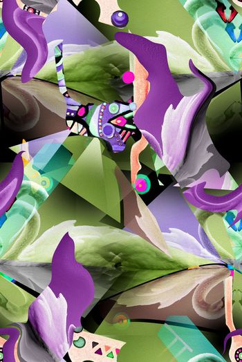 596798-天鹅小丑切割男女装